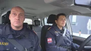L-R: Abteilungsinspektor Christian, Kontrollinspektorin Karin