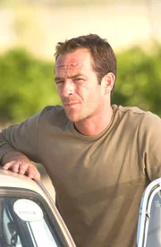 Dr. Chris Richardson (Luke Perry) will so schnell wie möglich zu seiner Familie heim.