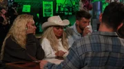 The cast out at a bar after their therapy activity
