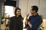 Elizabeth Jennings (Keri Russell, l.); Philip Jennings (Matthew Rhys, r.)