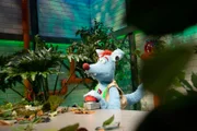 Woozle möchte seine neue Erfindung, die Powerflora 3001 ausprobieren, mithilfe der sich der Regenwald eigenständig gegen Eindringlinge schützen kann.