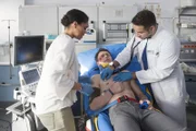 (v.l.n.r.) Vivienne Kling (Jane Chirwa); Dennis Sturm (Elias Kaßner); Dr. Matteo Moreau (Mike Adler)