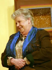 Erna Waßmer in Peter Steiners Theaterstadl.