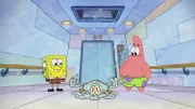 v.li.: SpongeBob, Squidward, Patrick