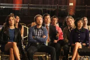(v.li.): Angela (Michaela Conlin), Hodgins (T. J. Thyne), Sweets (John Francis Daley), Wendell (Michael Terry) und Cam (Tamara Taylor) +++ Die Verwendung des sendungsbezogenen Materials ist nur mit dem Hinweis und Verlinkung auf RTL+ gestattet. +++