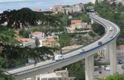 Die Magistrale bei Crikvenica
