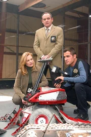 Ein Toter in einem Giftfass mit Verbindungen zur Kampfroboterszene sowie ein ermordeter Kletterer -  Catherine (Marg Helgenberger), Capt. Brass (Paul Guilfoyle, M.) und Nick (George Eads) beginnen mit ihren Ermittlungen.