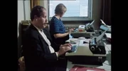 Peter Tiefenthaler am Arbeitsplatz.