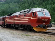 NSB Nordlandbahn in der Station Dunderland