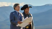 Thomas Rainwater (Gil Birmingham, l.) und Mo Brings Plenty (Mo Brings Plenty, r.)