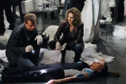 Ermitteln in einem tragischen Todesfall: Danny (Carmine Giovinazzo, l.) und Stella (Melina Kanakaredes, r.) ...