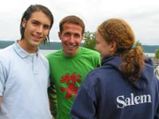 Willi mit Lukas und Eva.
