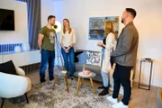 Von links: Erik Krocil, Eli Gurowietz, Joeline Bormann und Robert Memmler