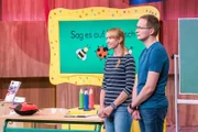 Andrea Gößlinghoff und Matthias Geenen präsentieren mit Sag es auf Deutsch eine Lernsoftware für die Alphabetisierung.