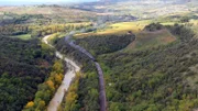 Das Treno Natura von oben.