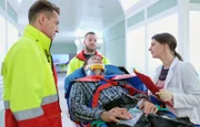 Frank Geißler wird vom Notarzt nach einem Sturz von einem Gerüst eingeliefert. Als Dr. Maria Weber ihn in der Sachsenklinik aufnimmt, ist Frank sofort von ihr fasziniert.