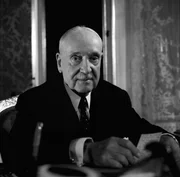 Bundespräsident Dr. Adolf Schärf.