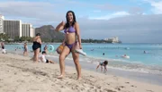 Am Strand von Waikiki, Hawaii