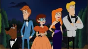 v.li.: Scooby-Doo, Shaggy Rogers, Velma Dinkley, Daphne Blake, Fred Jones