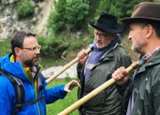 SRF bi de Lüt  Wunderland - Val Bedretto TI Staffel 5, Episode 6 Nik trifft beim Wandern die Alphornbläser Walter Kuster und Umberto Caprani an