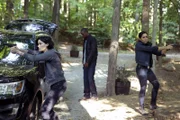 L-R: Jane Doe (Jaimie Alexander), Edgar Reade(Rob Brown), Tasha Zapata (Audrey Esparza)