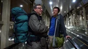 Klaus und Sebastian Heinzel vor der Rückreise aus Belarus. Sie sind sich auf der gemeinsamen Spurensuche näher gekommen.