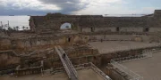 Im Amphitheater fanden die Gladiatorenkämpfe vor 12 000 Zuschauern statt.