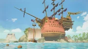 Die ehrwürdige Pirate Academy ist auf einer riesigen, alten Galeone untergebracht, an einer kleinen, einsamen Insel liegt.