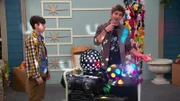 L-R: Billy Thunderman (Diego Velazquez), Max Thunderman (Jack Griffo)