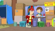 Steve, l.; Snot, r.