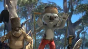 Blinky, Wombo und Jacko müssen Greenville vor einer verrückten Maschine retten, mit der Bandi und Curt Wombos Cousins jagen wollten.