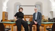 Sprachwissenschaftlerin Theresa Ziegler (Uni Wien) und Manfred Glauninger (ÖAW, Uni Wien) forschen am österreichischen Dialekt und rund ums Spracherleben.