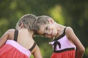 Anastasia and Tatiana Dogaru from Chicago, USA, are joined at the head