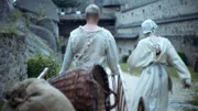 Protestanten auf der Flucht.