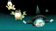 Jon zu retten ist für Garfield und Odie nicht ungefährlich.