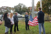 Host Anthony Melchiorri meets with the staff to present them with gifts and reveal renovations made to the Beach N Towne Motel in South Yarmouth, Cape Cod, Massachusetts.