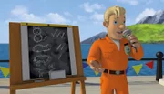 Tom Thomas verkündet den bisherigen Gewinner der Pontypandy-Haustierschau.