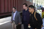 (v.l.n.r.) Donald Mallard (David McCallum); Timothy McGee (Sean Murray); Nick Torres (Wilmer Valderrama)