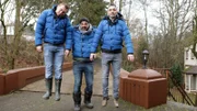 Die Trödelprofis Otto Schulte (li.), Sükrü Pehlivan und Mauro Corradino (re.)