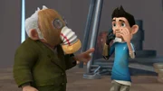 Oh weia! Zak und Gramps haben sich mit der Tanagram-Grippe angesteckt.