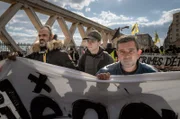 Demonstration gegen den „pass sanitaire“, den Gesundheitspass in Frankreich zum Nachweis einer Impfung gegen Covid-19: Auch hier kam es zum Einsatz der umstrittenen Gummigeschoss-Werfer.