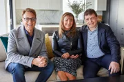 (v.l.n.r.) Andrew Winter; Dana; Ray