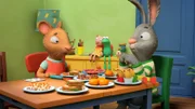 Pip hat ein Festessen für Posy vorbereitet - nur Posy hat gar keinen Appetit mehr.