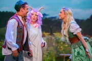 (v.l.n.r.) Stefan Mross; Mirja Boes; Janine Kunze