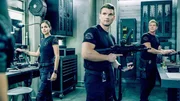 (v.li.): Lina Esco (Christina Alonso), Kenny Johnson (Dominique Luca), Alex Russell (Jim Street).