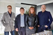(v.l.n.r.) Andrew Winter; Ray; Dana; Neale Whitaker