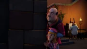 Vanni und Papa Ducchio folgen Leo heimlich.