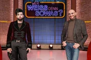 Treten bei "Wer weiß denn sowas?" als Kandidaten gegeneinander an: Der Designer Harald Glööckler (l.) und der Moderator Ralph Morgenstern (r.)..