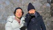 Pierre M. Krause (re.) und Aurel Mertz