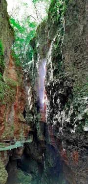 Canyon im Parco Fluviale
